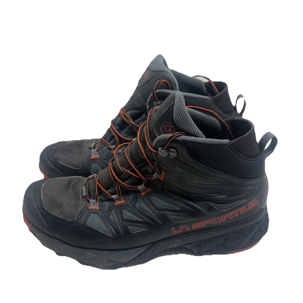 Men's La Sportiva Blade GTX Waterproof Hiking Boots Black Mountain Size 10.5